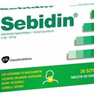 Tablete "Sebidin": instrucțiuni de utilizare și descriere