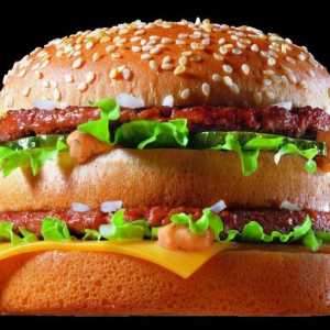 Un astfel de simplu și apetisant `Big Mac`