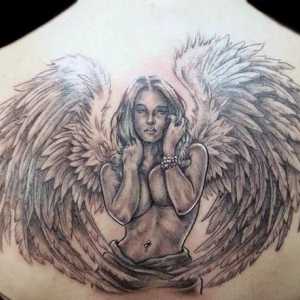 Îngerul tatuaj: sensul unui tatuaj. Angel Wings Tattoo