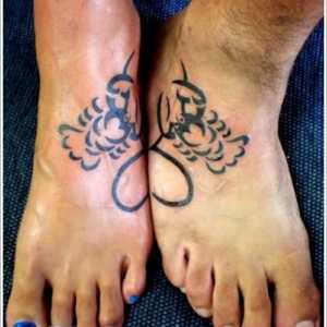 Tatuaje pentru două: varietate și greșeli de bază