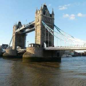 Tower Bridge din Londra. Tower Bridge din Londra - fotografie