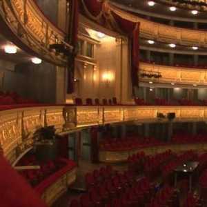 Teatrul Vakhtangov. Schema halei și istoria acesteia