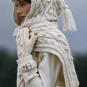 Hood cald: model de tricotat