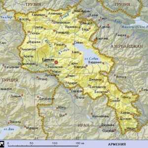 Teritoriul Armeniei: descriere, limite, caracteristici