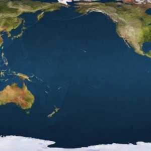 Oceanul Pacific: poziția geografică și zona teritorială