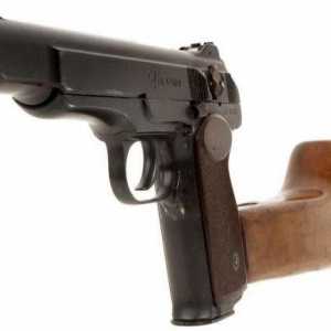 Traumatic pistol MP 355: caracteristici, producător