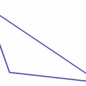 Triunghiul obtuz: lungimea laturilor, suma unghiurilor. Triunghiul obtuz descris