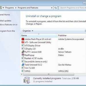 Eliminarea programelor în Windows 7: instrucțiuni pentru utilizarea instrumentelor standard și…