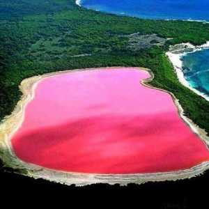 Awesome Australia: Hiller - un lac roz cu plaje de sare