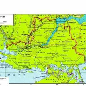 Ucraina, regiunea Kherson: harta, districte. Restul pe Coasta de Azur