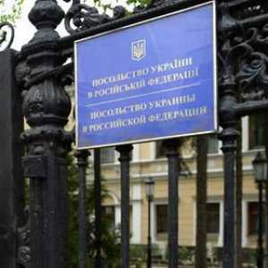 Ambasada Ucrainei la Moscova. Ambasada Ucrainei