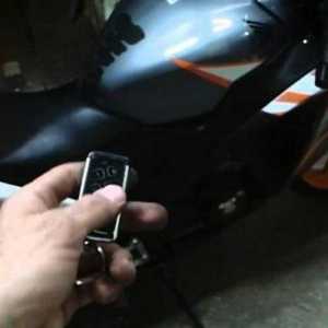 Instalarea alarmei pe motocicletă cu propriile mâini