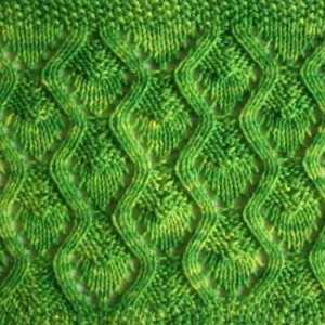 Modelul `Waves` cu ace de tricotat: o schemă și o descriere