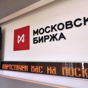 Piața valutară a Bursei de Valori din Moscova. Moneda tranzacționată pe bursa din Moscova