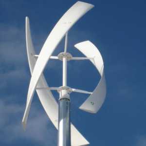 Vânt verticale cu mâna proprie (5 kW)