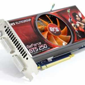 Placă grafică NVIDIA GeForce GTS 250: specificații, recenzii și recenzii