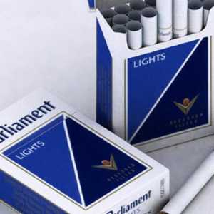 Tipuri de țigări "Parlament": caracteristicile de bază