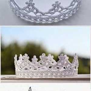 Crown Crown. Cârlig și fir pentru coroană
