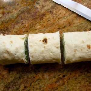Delicios lavash roll cu brânză