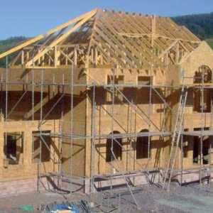 Finisaje interioare de case din panouri SIP. Constructii de case autoportante