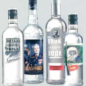 Vodka `Kalashnikov`: descriere și fotografie