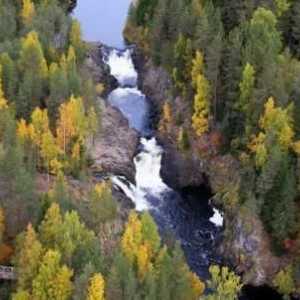 Cascade din Karelia - frumusețea naturii în Rusia