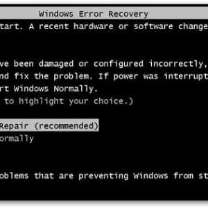 Cum să dezactivați recuperarea de pornire Windows 7