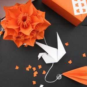 Air origami kusudama-fluture propriile mâini
