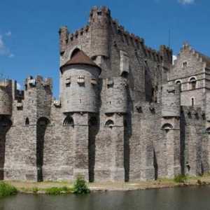 Castelul Counts of Flanders: istorie și descrierea structurii