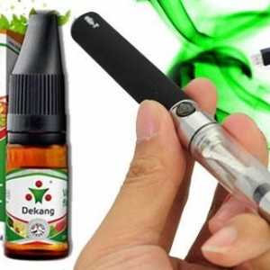 Lichid pentru țigări electronice Dekang: compoziție și recenzii