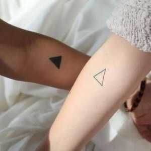 Valoarea unui triunghi (tatuaj) în antichitate și în lumea modernă