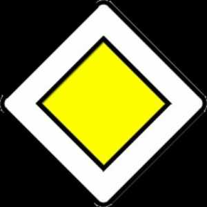 Semnul "Drum principal": direcția și zona de acțiune