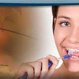Periuța de dinți pentru paranteze: tipuri și reguli de utilizare